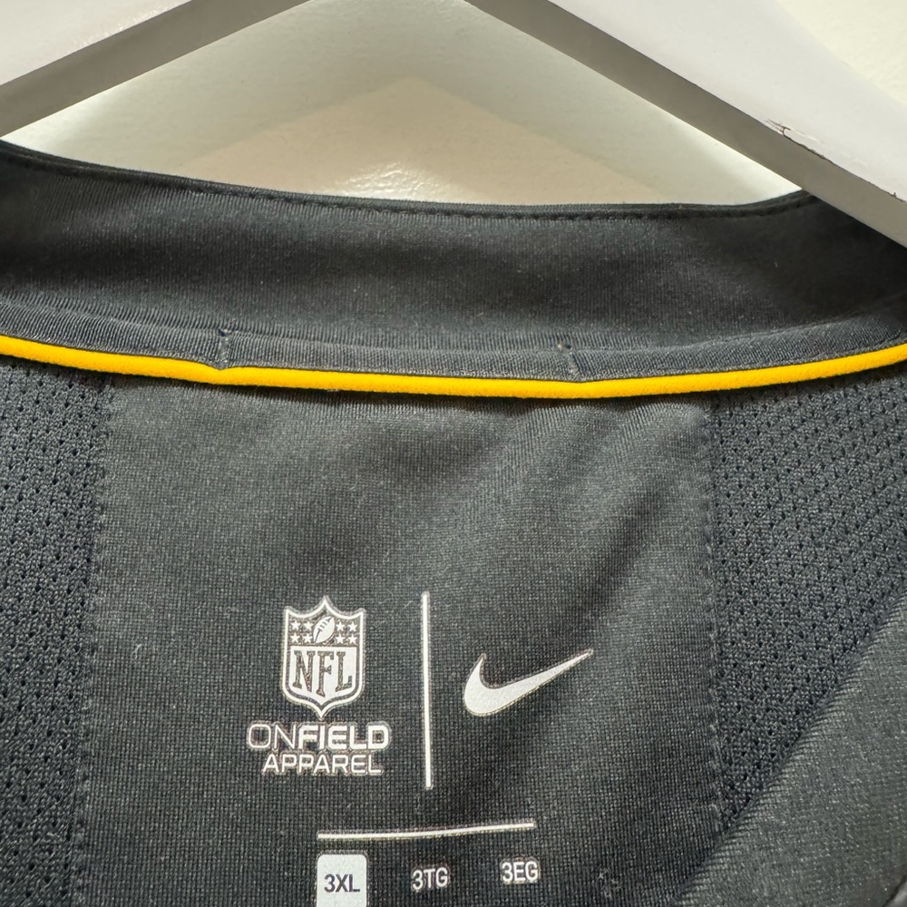Pittsburgh Steelers Nike Onfield hybrid Elite Jacket Black NFL Full Zip - Picture 5 of 11